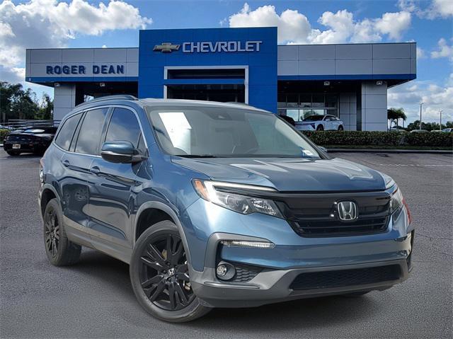 used 2021 Honda Pilot car, priced at $25,980