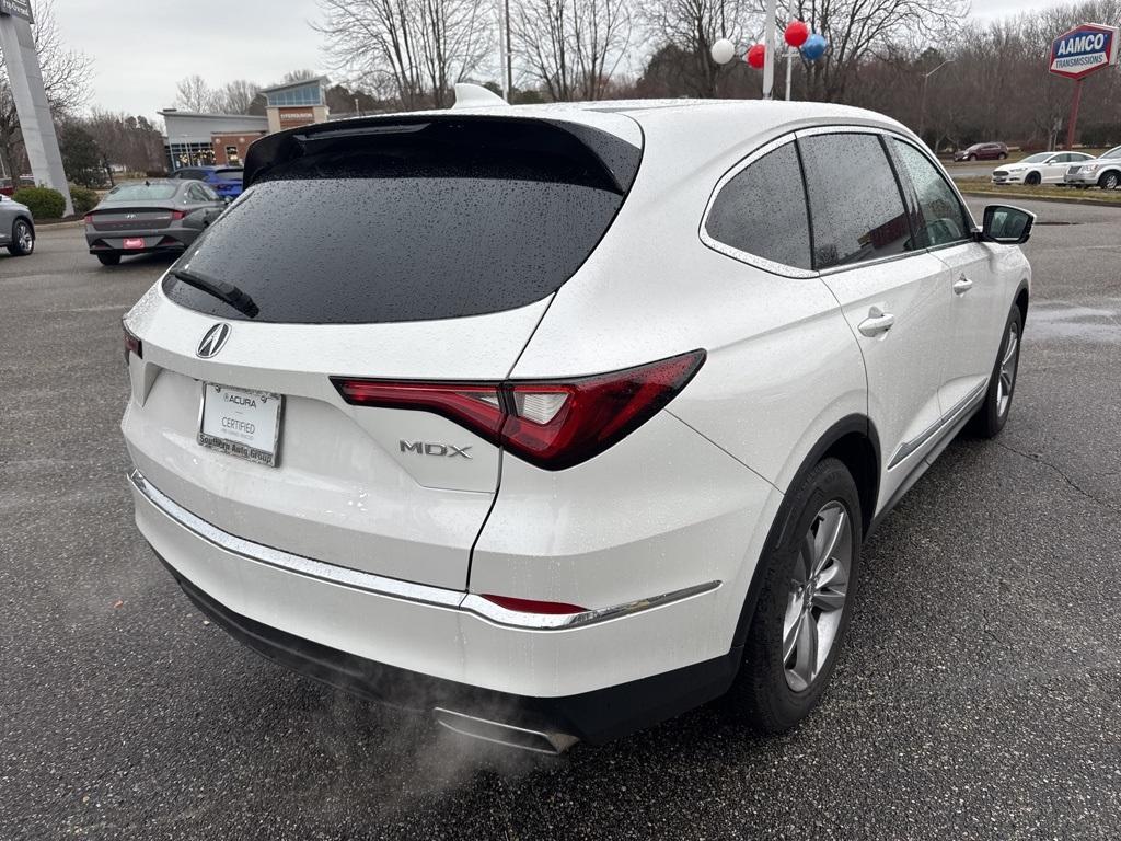 used 2024 Acura MDX car, priced at $44,352