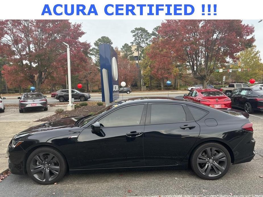 used 2022 Acura TLX car, priced at $32,445