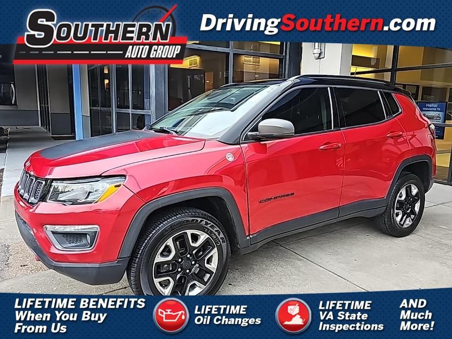 used 2018 Jeep Compass car, priced at $20,400
