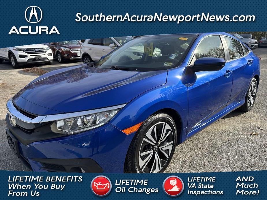 used 2018 Honda Civic car, priced at $18,684