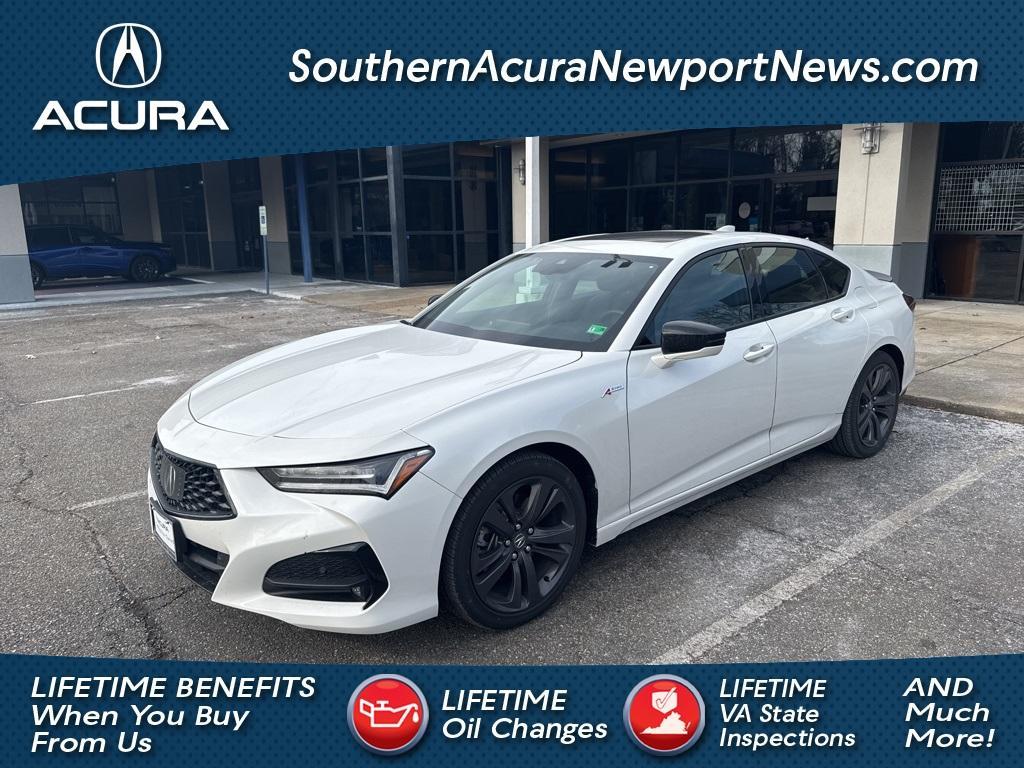 used 2023 Acura TLX car, priced at $39,768