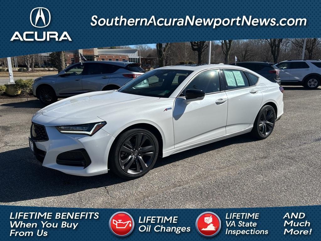 used 2023 Acura TLX car, priced at $39,155