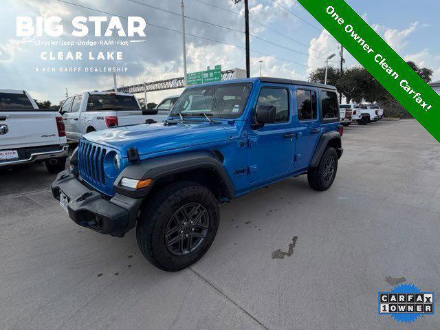 used 2024 Jeep Wrangler car, priced at $33,462