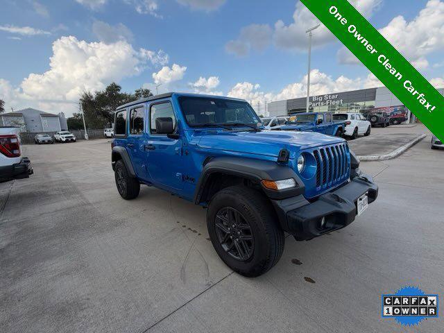 used 2024 Jeep Wrangler car, priced at $33,462