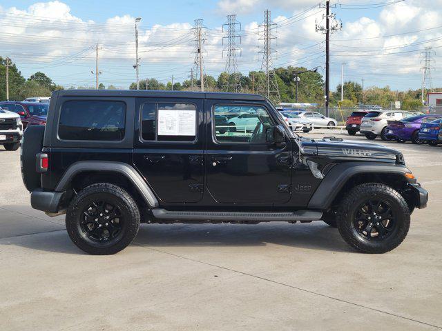used 2021 Jeep Wrangler car, priced at $25,999