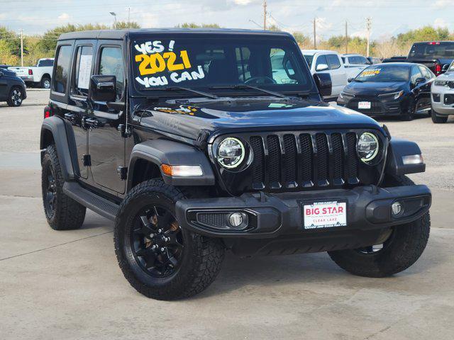 used 2021 Jeep Wrangler car, priced at $25,999
