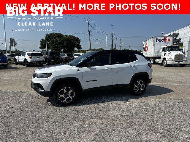 used 2022 Jeep Compass car, priced at $22,423