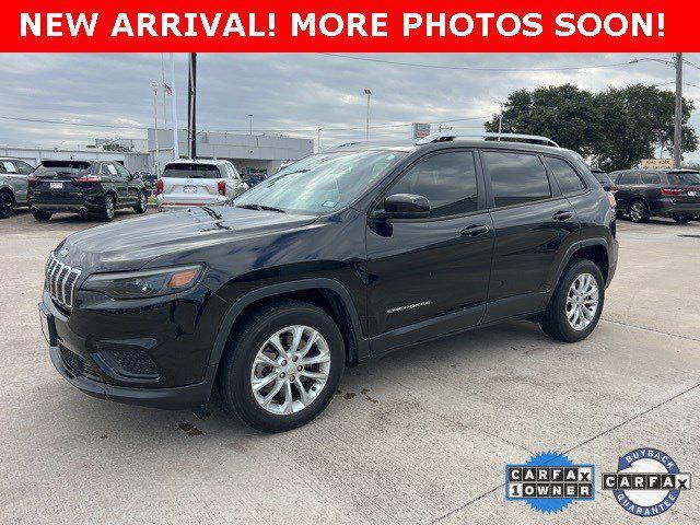 used 2021 Jeep Cherokee car, priced at $19,295