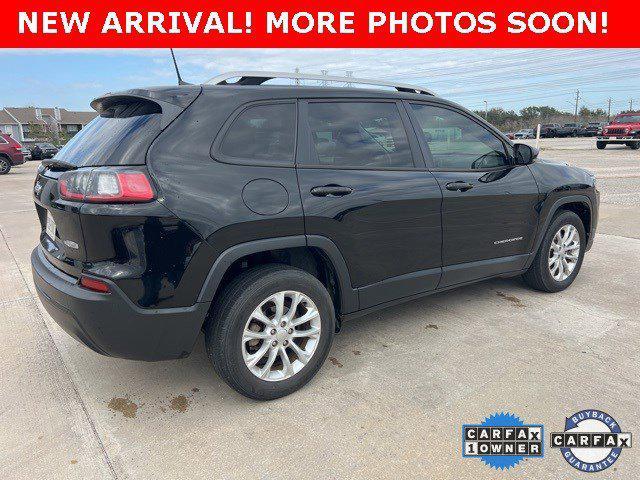 used 2021 Jeep Cherokee car, priced at $19,295