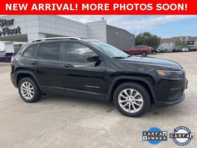 used 2021 Jeep Cherokee car, priced at $19,295