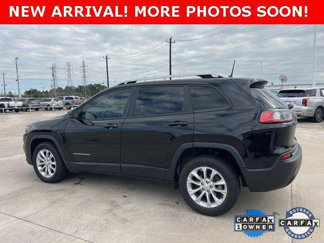 used 2021 Jeep Cherokee car, priced at $19,295