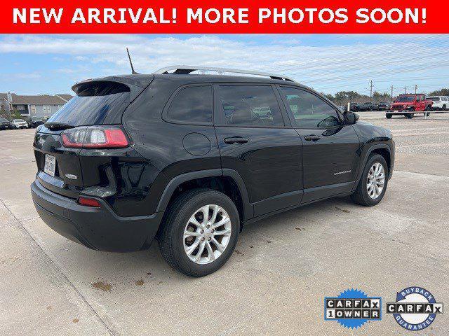 used 2021 Jeep Cherokee car, priced at $19,295