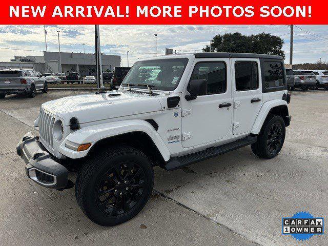 used 2021 Jeep Wrangler Unlimited 4xe car, priced at $32,881