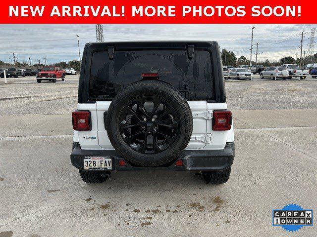 used 2021 Jeep Wrangler Unlimited 4xe car, priced at $32,881