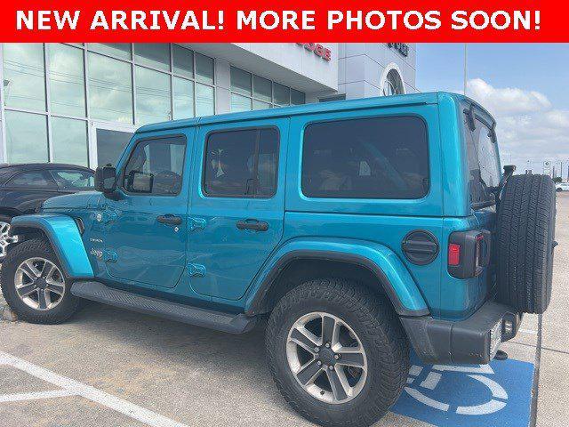 used 2020 Jeep Wrangler Unlimited car, priced at $25,299