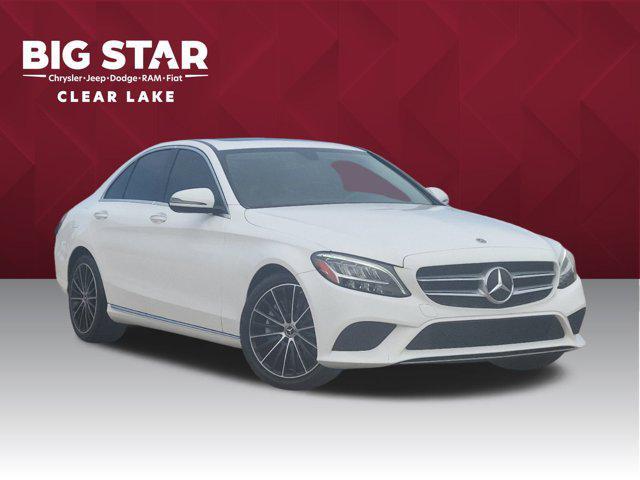 used 2021 Mercedes-Benz C-Class car, priced at $23,499