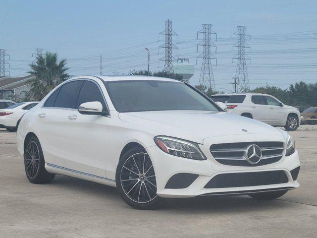 used 2021 Mercedes-Benz C-Class car, priced at $23,499