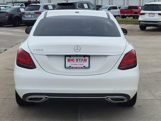 used 2021 Mercedes-Benz C-Class car, priced at $23,499