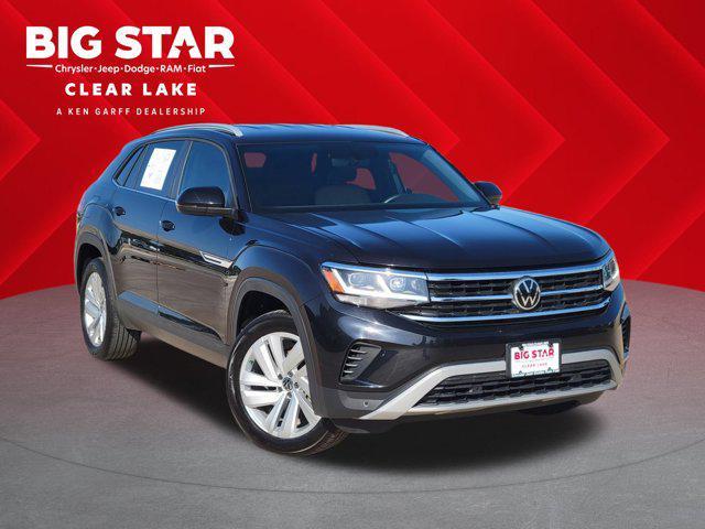 used 2022 Volkswagen Atlas Cross Sport car, priced at $24,899