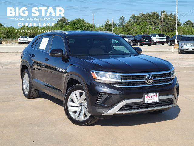 used 2022 Volkswagen Atlas Cross Sport car, priced at $25,499