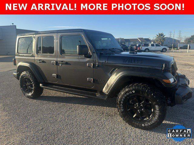 used 2021 Jeep Wrangler car, priced at $30,899