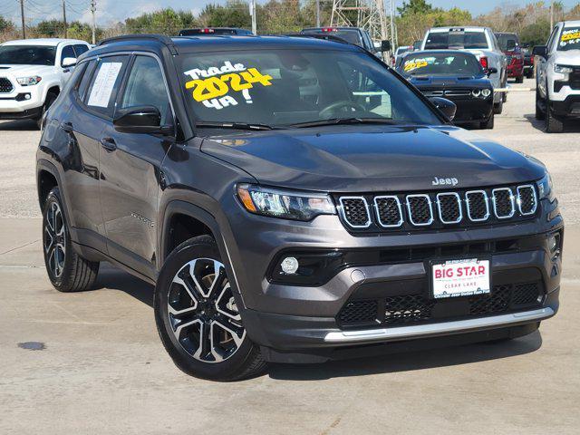 used 2024 Jeep Compass car, priced at $18,994