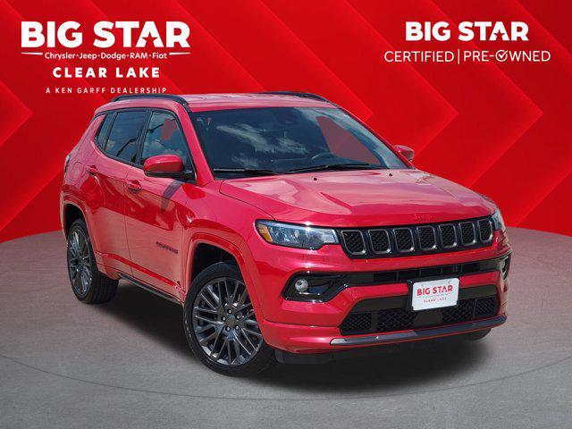 used 2023 Jeep Compass car, priced at $20,799