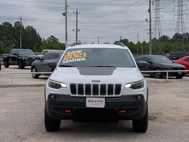 used 2021 Jeep Cherokee car, priced at $23,995