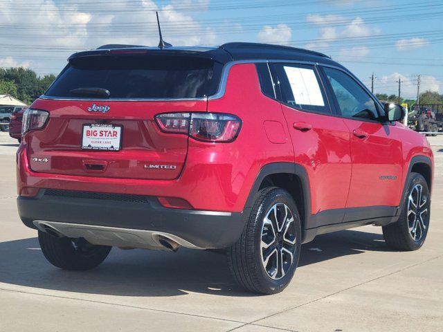 used 2023 Jeep Compass car, priced at $21,499