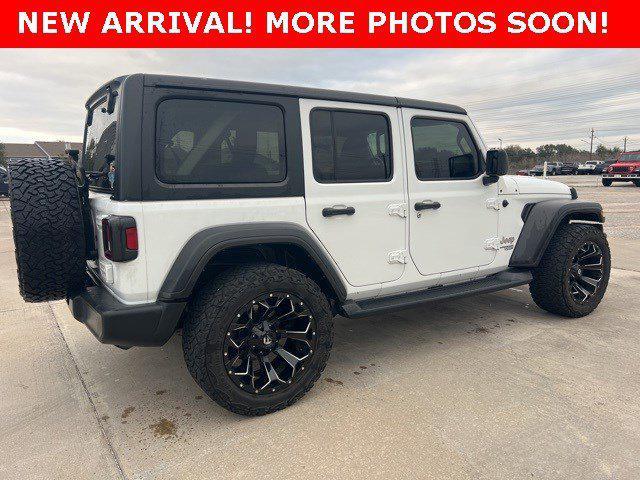 used 2019 Jeep Wrangler Unlimited car, priced at $24,199