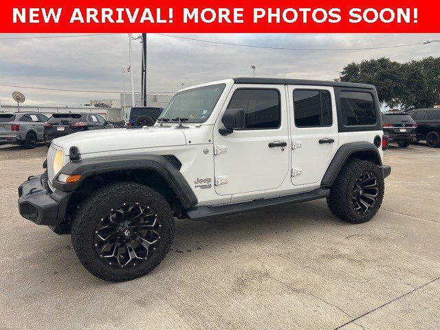 used 2019 Jeep Wrangler Unlimited car, priced at $24,199