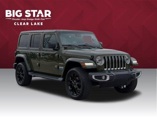 used 2021 Jeep Wrangler Unlimited 4xe car, priced at $36,794