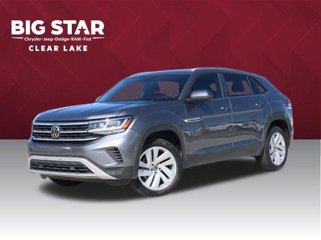 used 2021 Volkswagen Atlas Cross Sport car, priced at $21,999