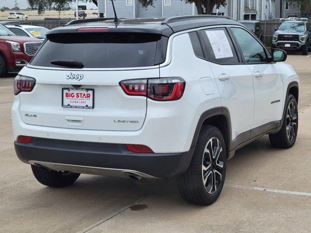 used 2023 Jeep Compass car, priced at $22,929