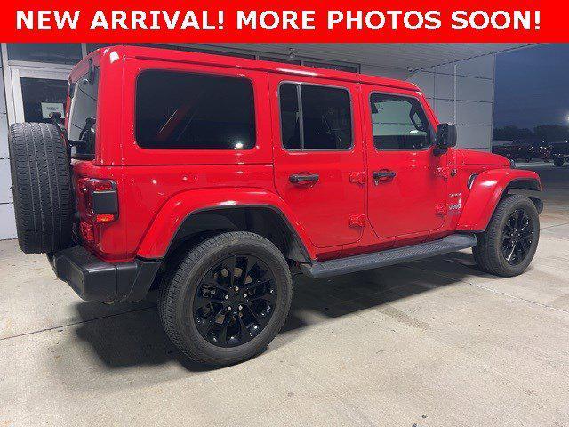 used 2021 Jeep Wrangler Unlimited 4xe car, priced at $32,974