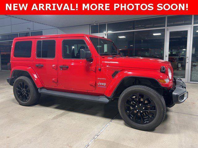 used 2021 Jeep Wrangler Unlimited 4xe car, priced at $32,974