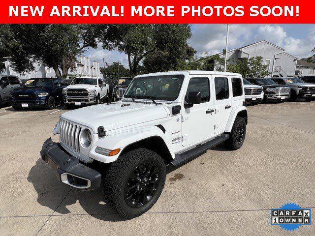 used 2021 Jeep Wrangler Unlimited 4xe car, priced at $29,842