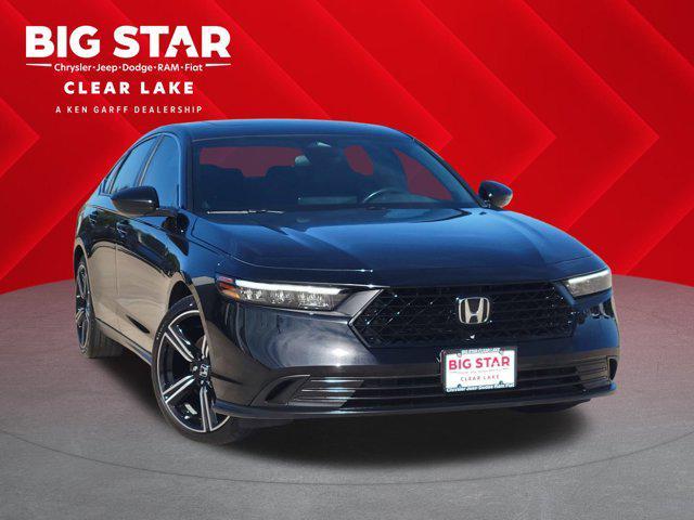 used 2024 Honda Accord Hybrid car, priced at $27,295