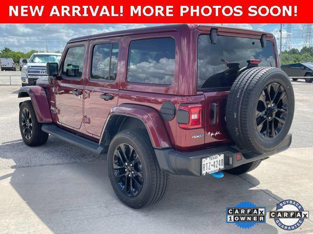 used 2022 Jeep Wrangler Unlimited 4xe car, priced at $32,499