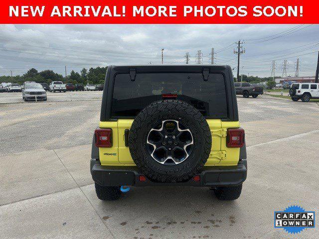 used 2022 Jeep Wrangler Unlimited 4xe car, priced at $34,493