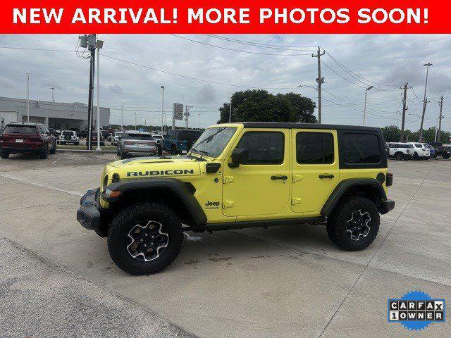 used 2022 Jeep Wrangler Unlimited 4xe car, priced at $34,493
