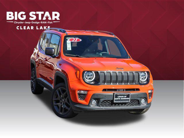 used 2021 Jeep Renegade car, priced at $18,348