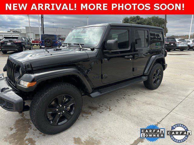 used 2021 Jeep Wrangler Unlimited car, priced at $35,499