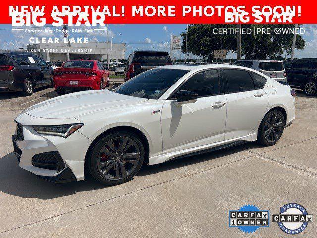 used 2023 Acura TLX car, priced at $35,499