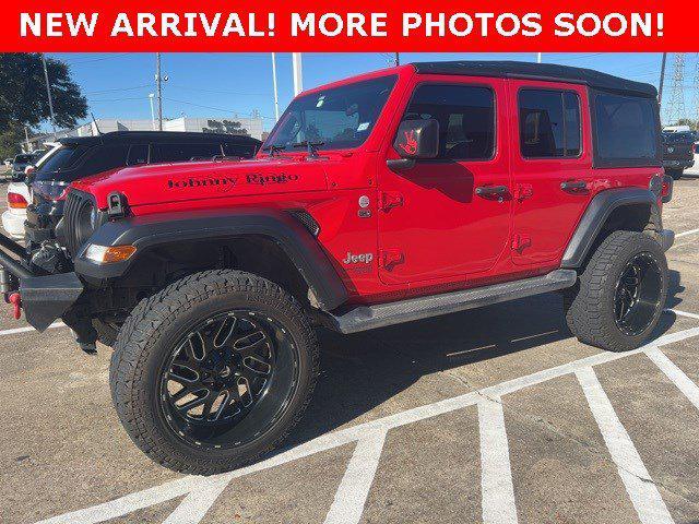 used 2018 Jeep Wrangler Unlimited car, priced at $21,999