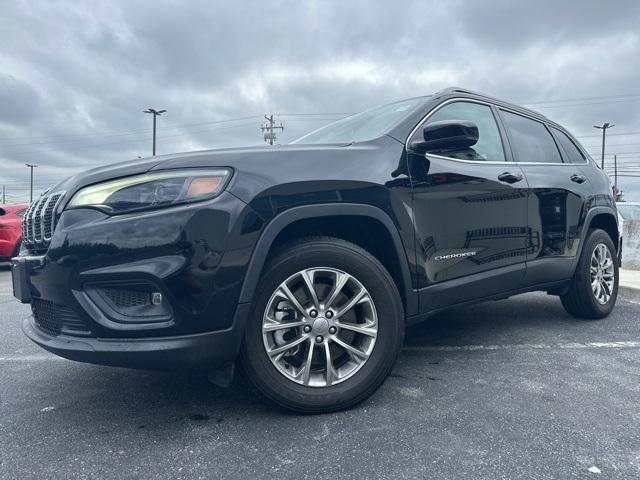 used 2021 Jeep Cherokee car, priced at $21,900