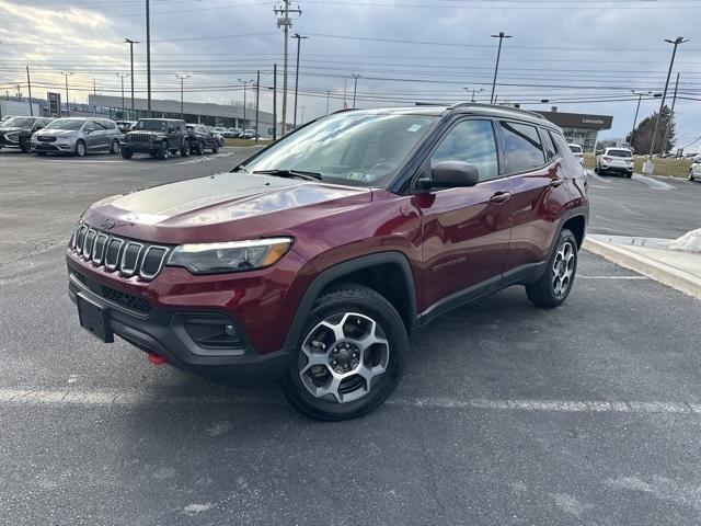 used 2022 Jeep Compass car, priced at $21,900