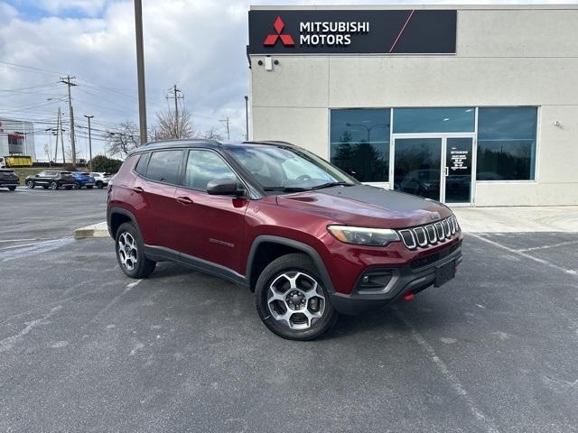 used 2022 Jeep Compass car, priced at $21,900