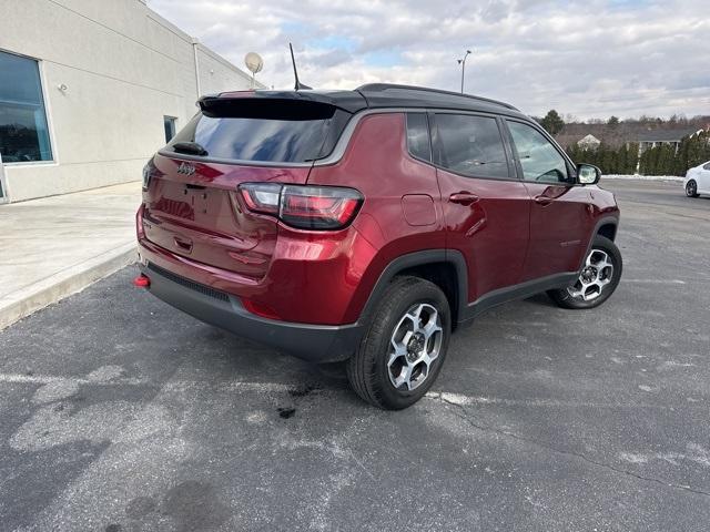 used 2022 Jeep Compass car, priced at $21,900